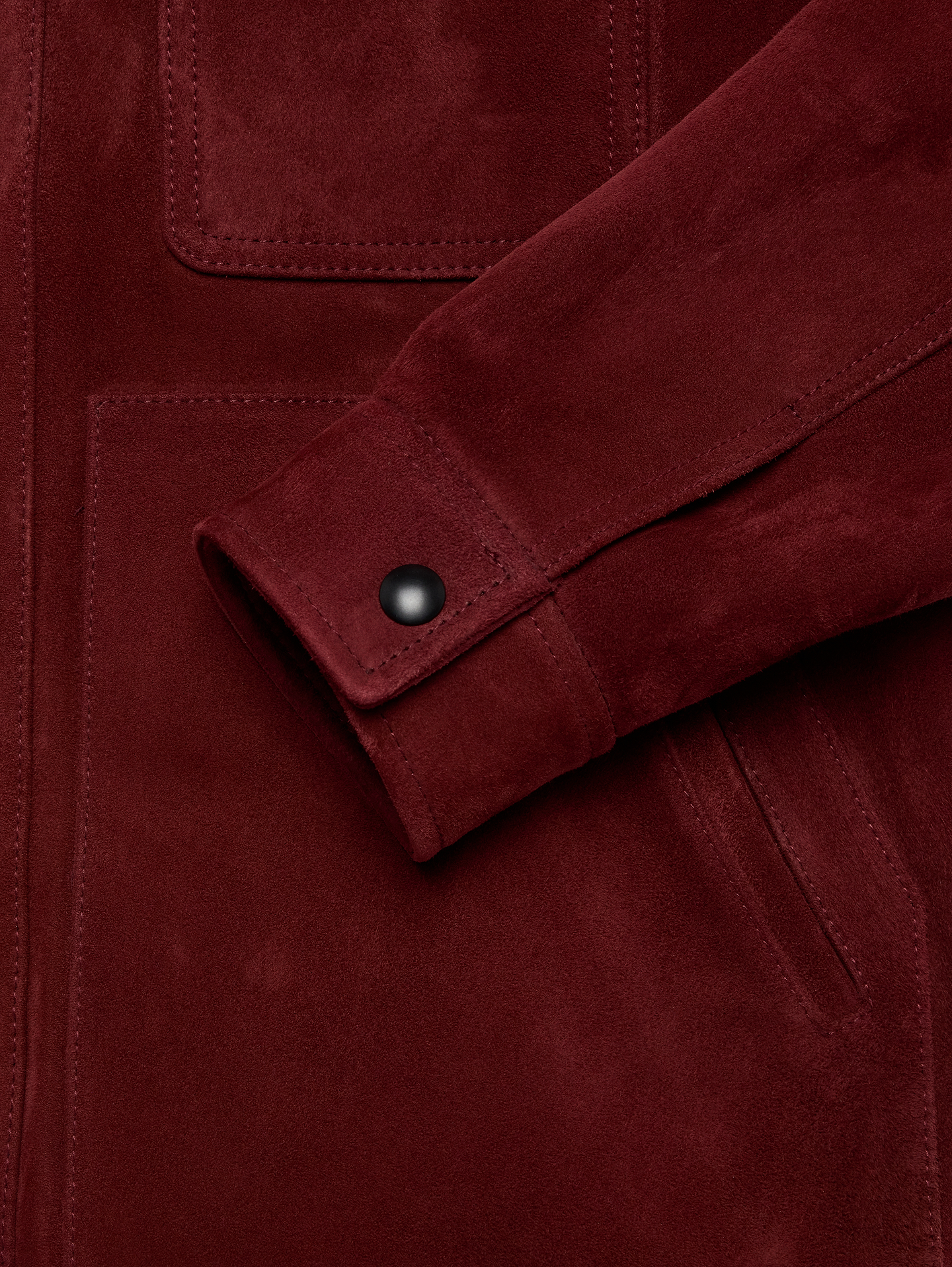 Image number 7 showing, Suede Trucker Jacket