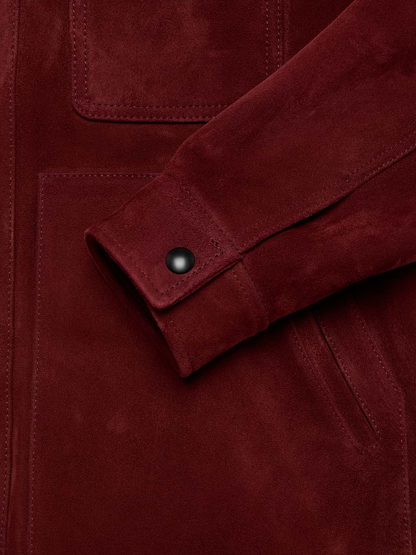 Suede Trucker Jacket
