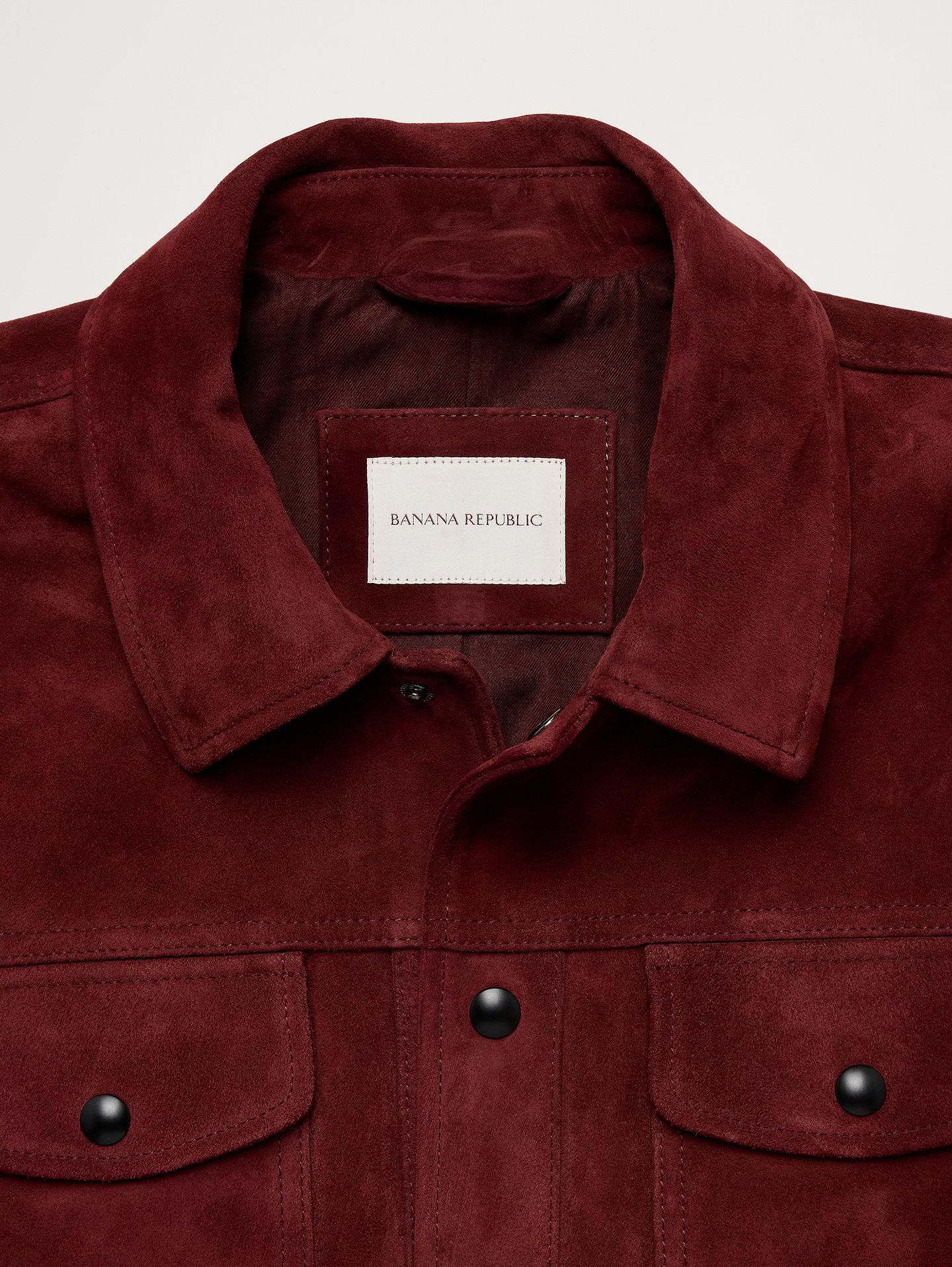 Image number 6 showing, Suede Trucker Jacket