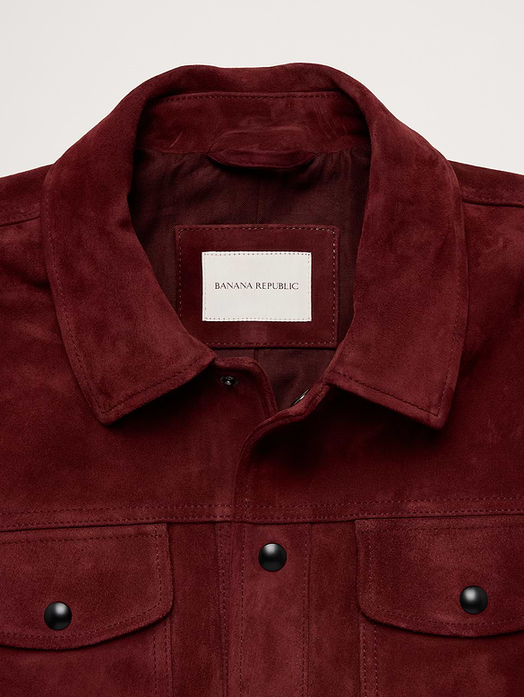 Suede Trucker Jacket
