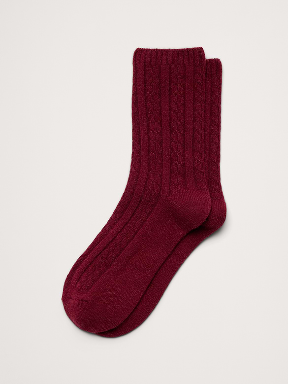 Classic Cable Sock