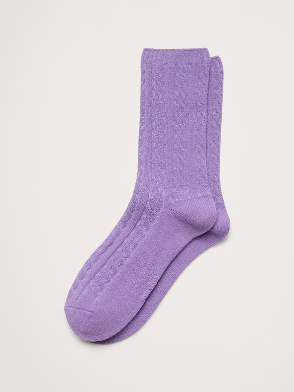 Classic Cable Sock