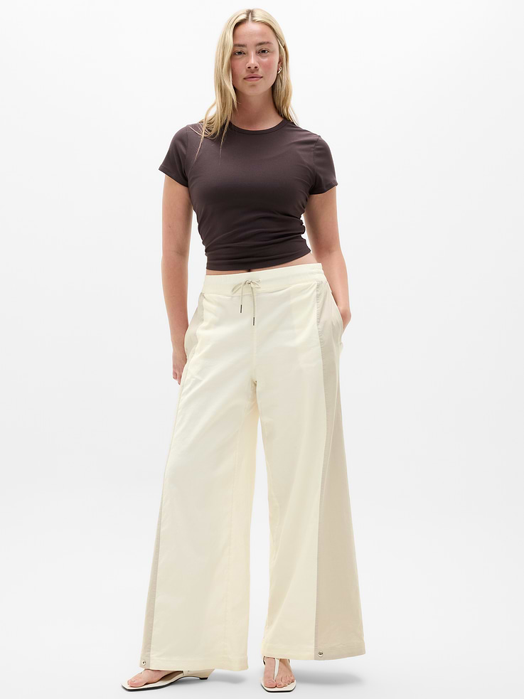 Image number 3 showing, SuperLinen Blend Palazzo Pant