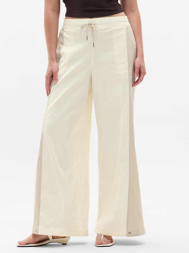 Image number 4 showing, SuperLinen Blend Palazzo Pant