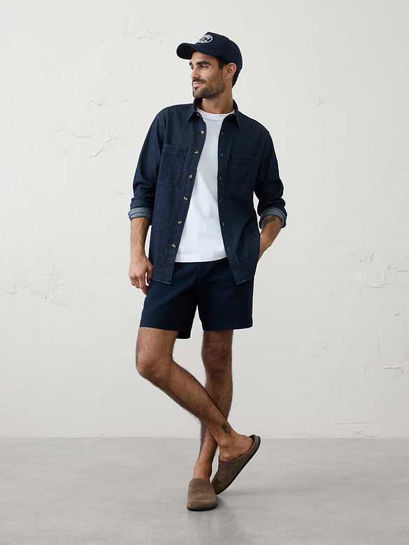 Standard-Fit Denim Heritage Shirt