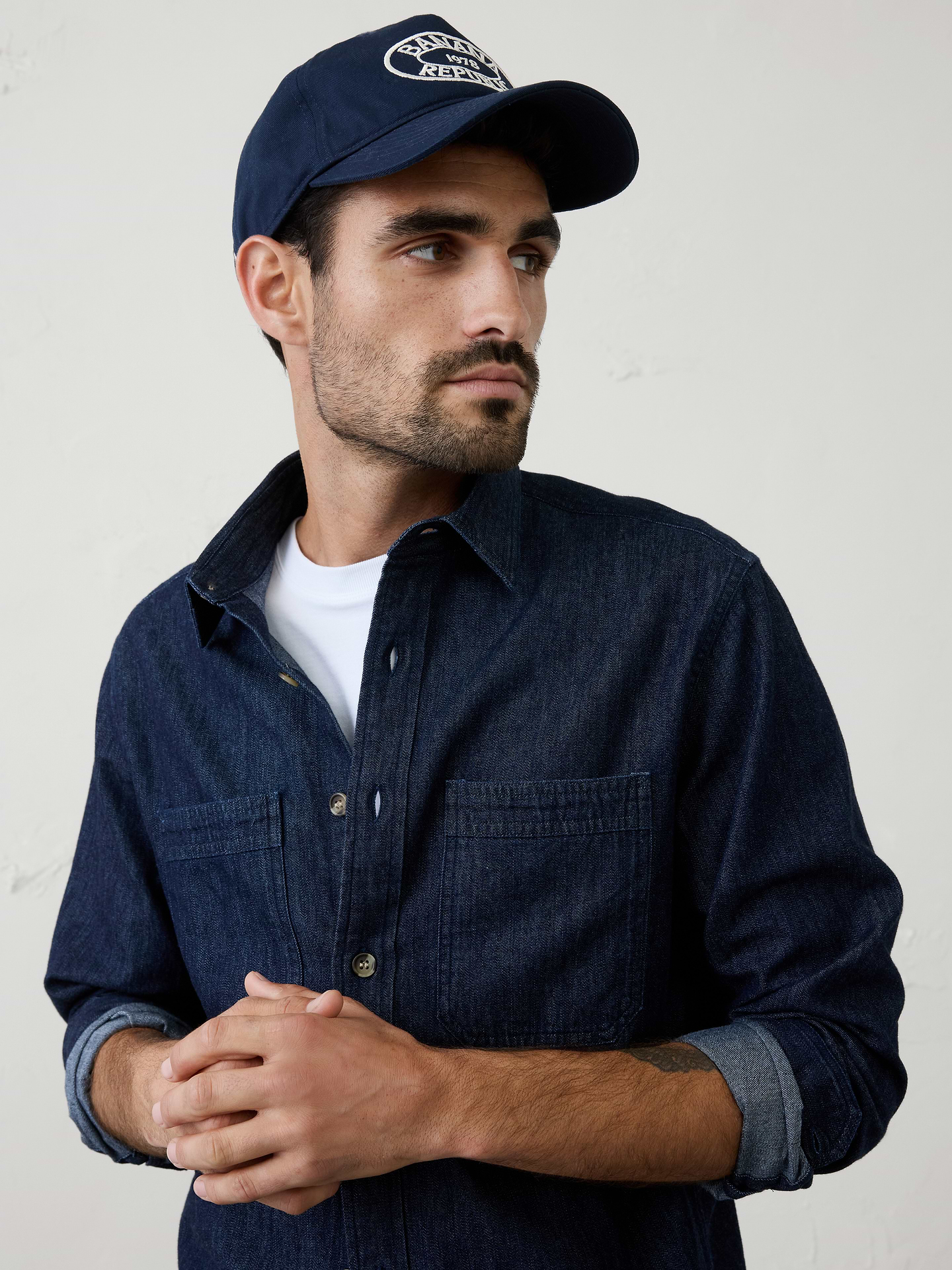 Image number 3 showing, Standard-Fit Denim Heritage Shirt