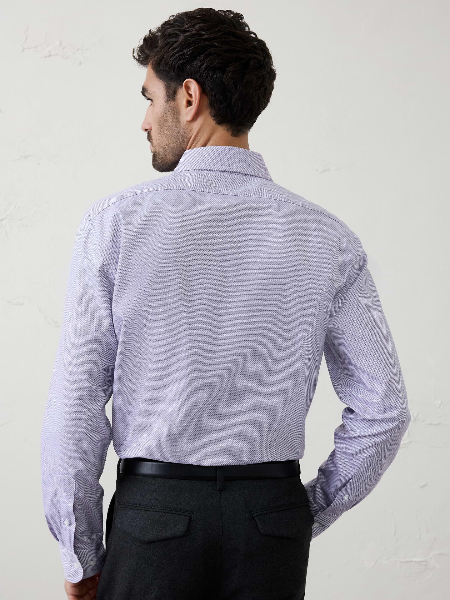 Image number 8 showing, Slim-Fit Dobby Dress Shirt