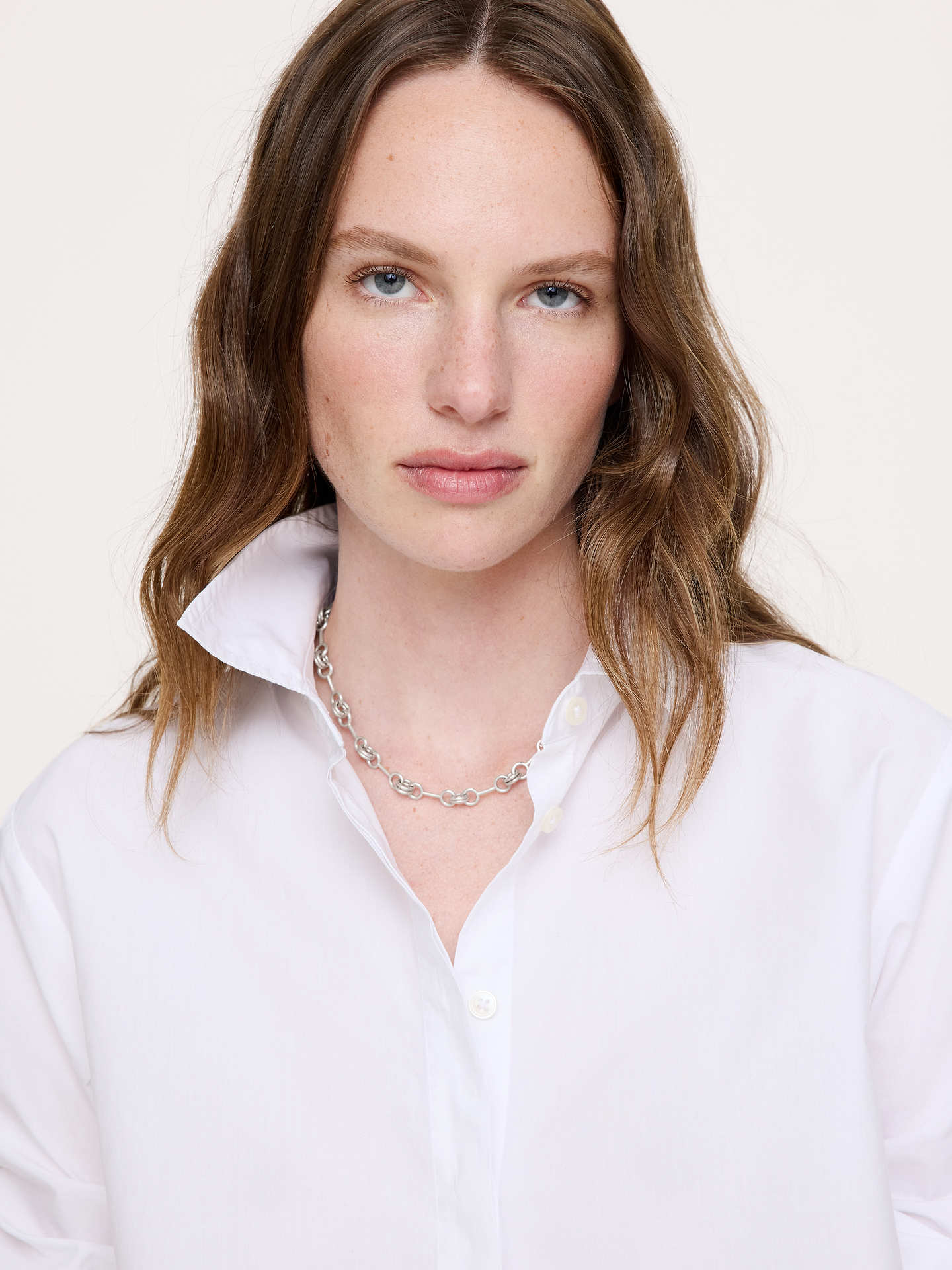 Image number 1 showing, Double Ring Chain Necklace
