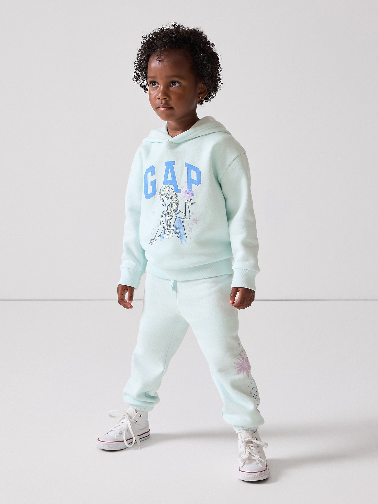 babyGap × Disney Frozen Relaxed Logo Hoodie | Gap Factory