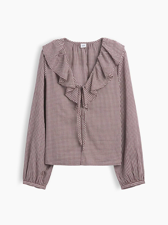Relaxed Ruffle Top
