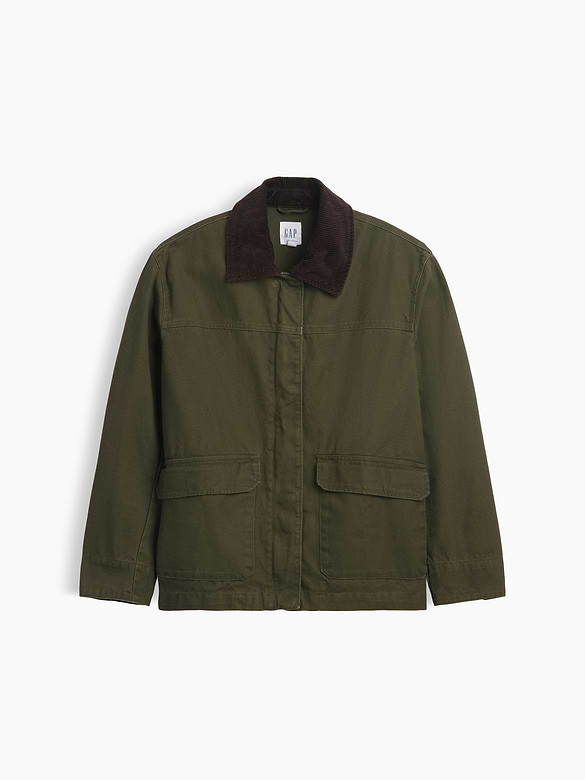 Relaxed Canvas Barn Jacket