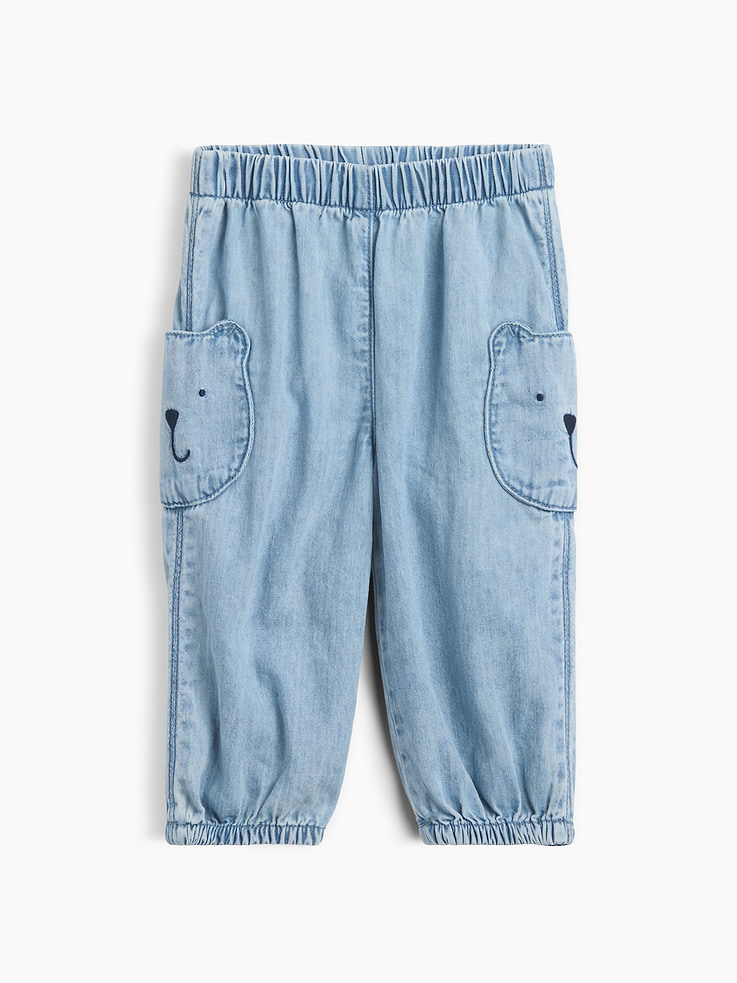 Image number 1 showing, Baby Pull-On Brannan Bear Jeans
