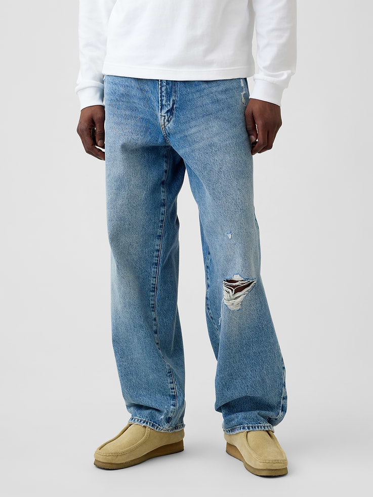 Image number 2 showing, Baggy Jeans