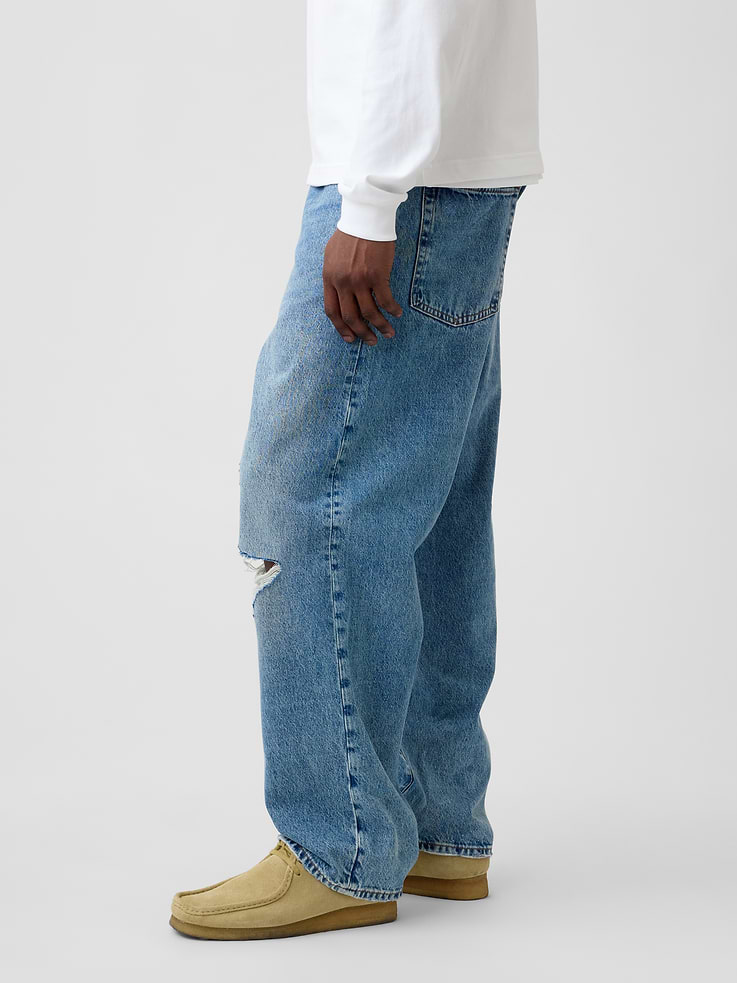 Image number 3 showing, Baggy Jeans