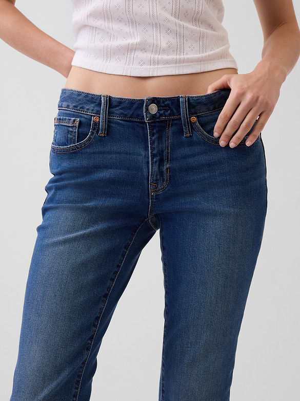 Low Rise Long & Lean Jeans
