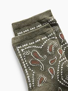 L'image numéro 2 présente Chaussettes courtes à motif cachemire