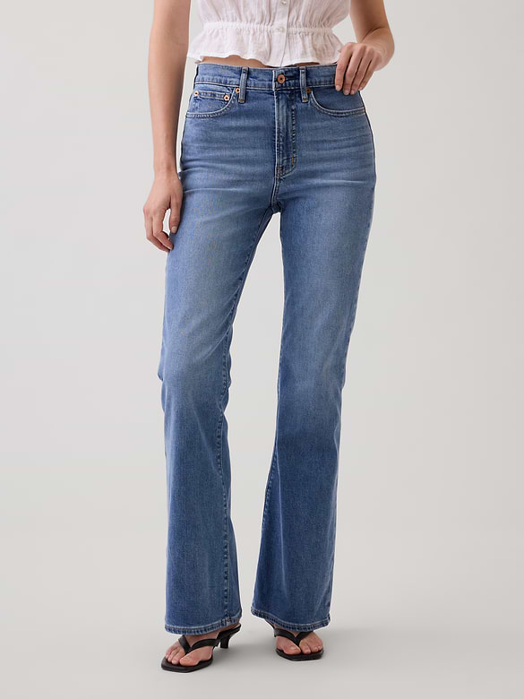 High Rise '70s Flare Jeans