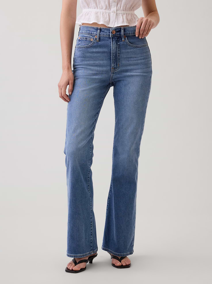 Image number 2 showing, High Rise '70s Flare Jeans