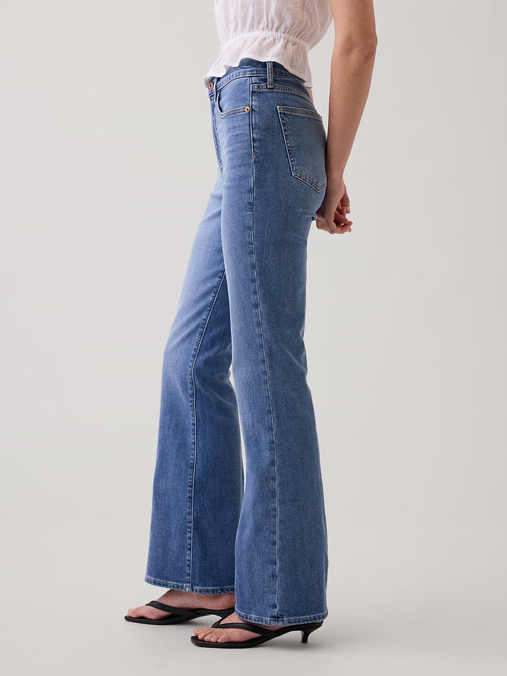 Image number 3 showing, High Rise '70s Flare Jeans