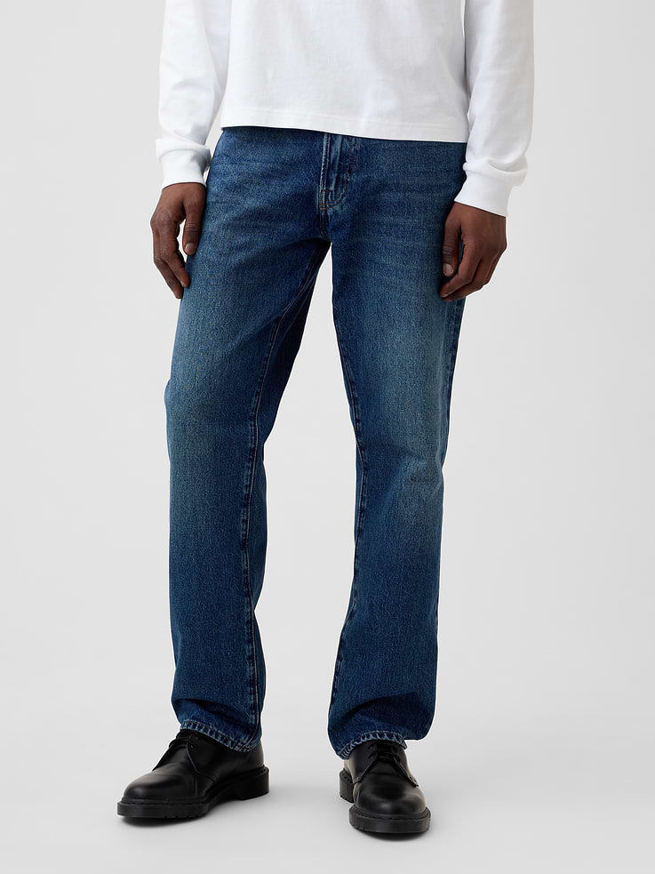 Image number 2 showing, Relaxed Straight Jeans