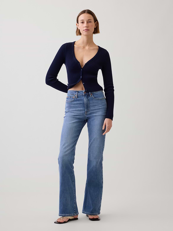High Rise '70s Flare Jeans