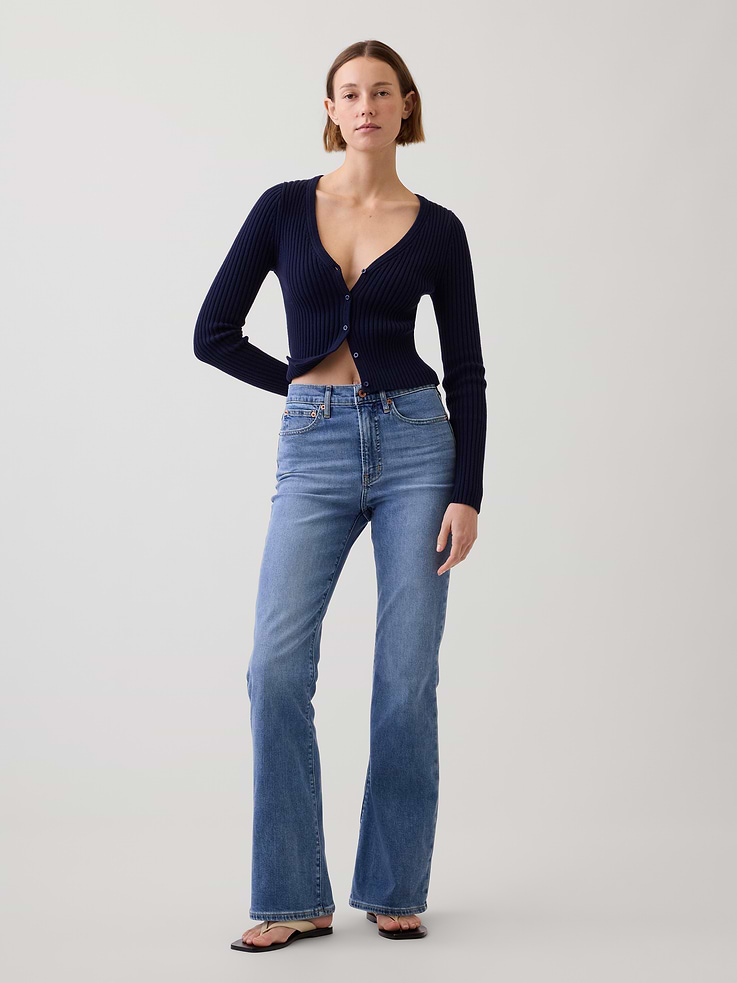 Image number 5 showing, High Rise '70s Flare Jeans