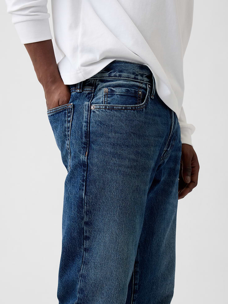 Image number 6 showing, Relaxed Straight Jeans