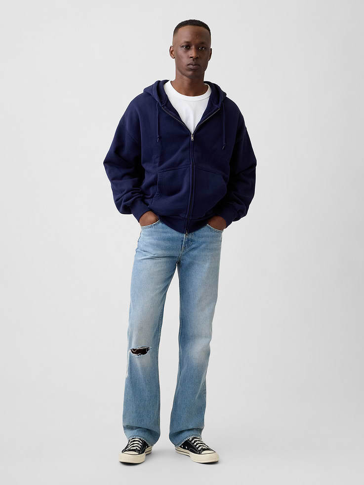 Image number 5 showing, Relaxed Straight Jeans