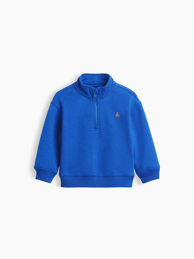 Image number 2 showing, Baby & Toddler VintageSoft Quarter-Zip Pullover