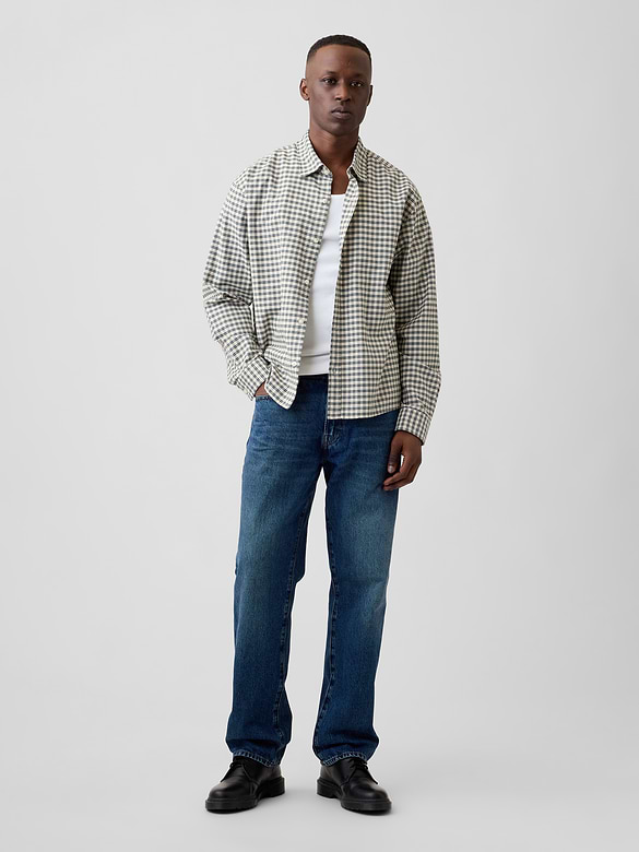 Relaxed Straight Jeans