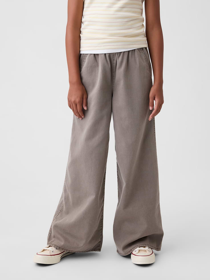 L'image numéro 3 présente Pantalon utilitaire confort à jambe large pour Enfant