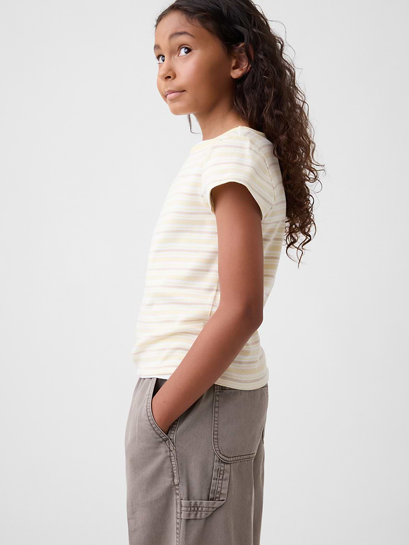 Kids Easy Wide-Leg Utility Pants
