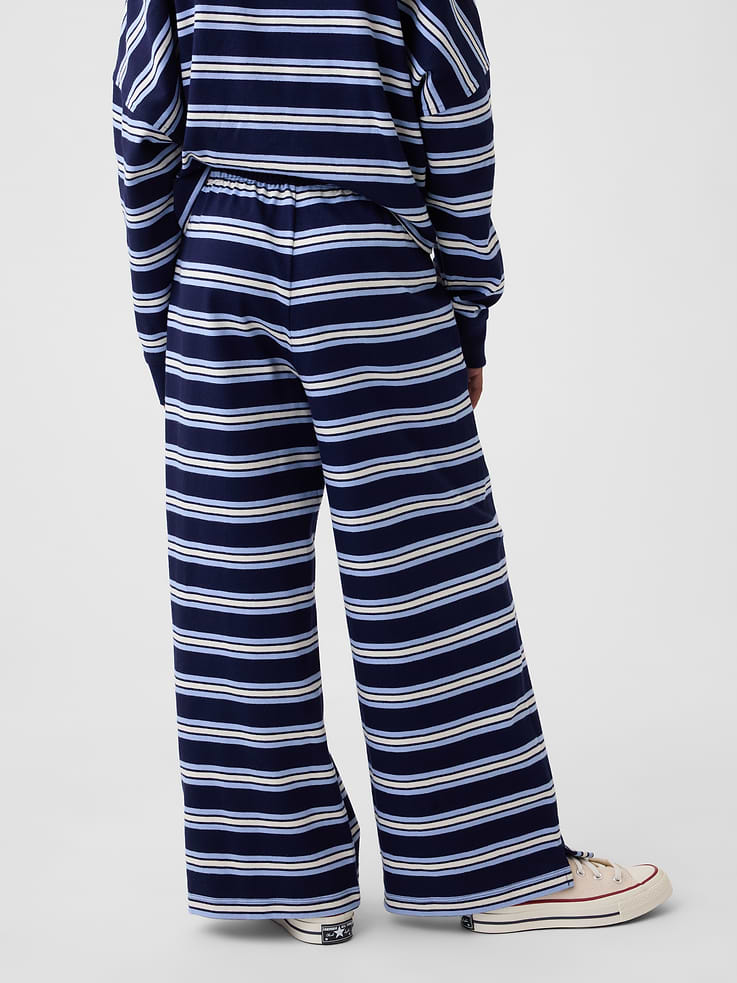 Image number 4 showing, Kids Heavyweight Wide-Leg Pants
