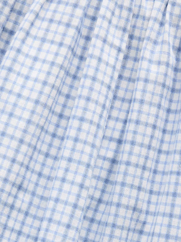 Kids Smocked Print Dress