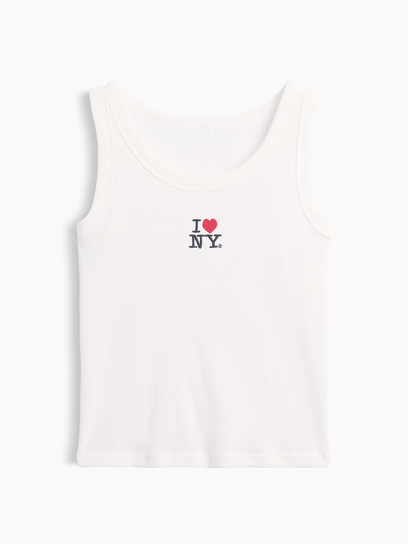 Kids I Heart NY Rib Tank Top