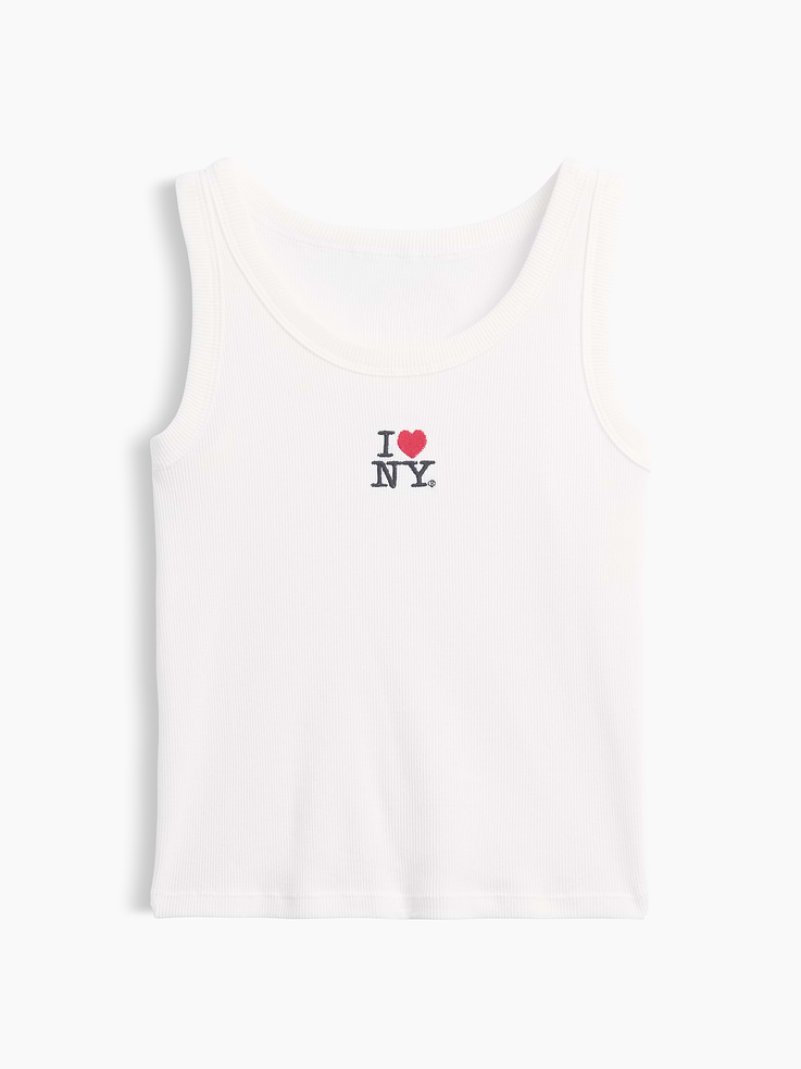 Image number 2 showing, Kids I Heart NY Rib Tank Top