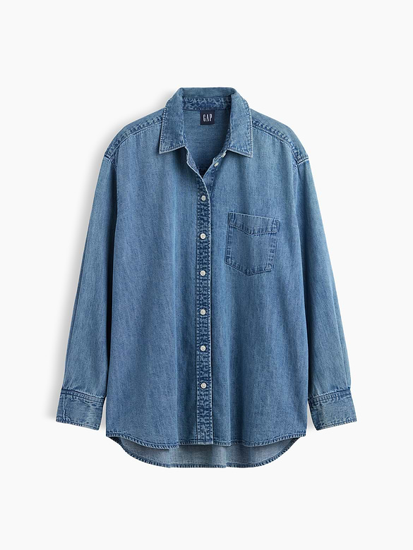 Denim Big Shirt