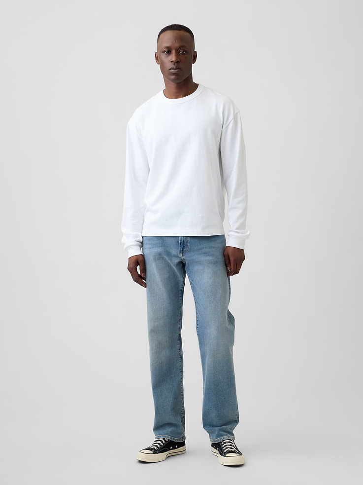 Image number 1 showing, Straight Jeans