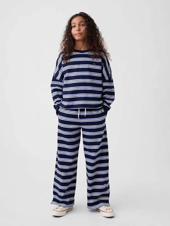 Kids Heavyweight Wide-Leg Pants