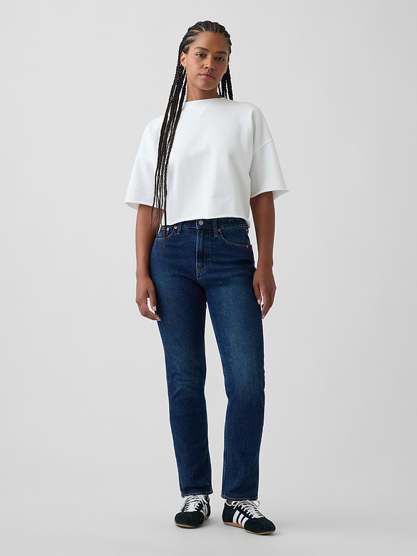 Curvy High Rise '90s Slim Straight Jeans