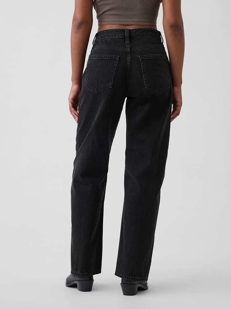 Image number 4 showing, Curvy High Rise Barrel Jeans