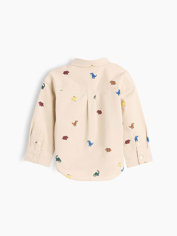 Baby & Toddler Print Oxford Big Shirt