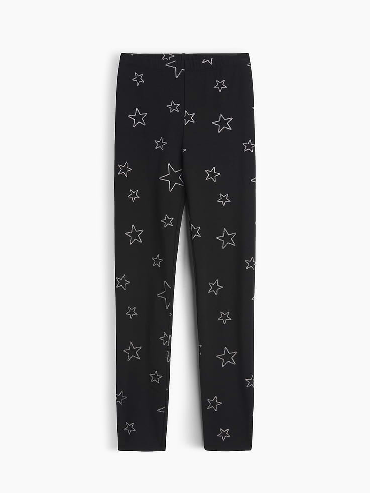 Image 2 of 2, Kids Stretch Jersey Leggings