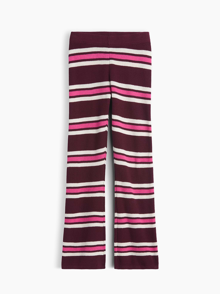 Image number 1 showing, Kids Pull-On Flare Sweater Pants