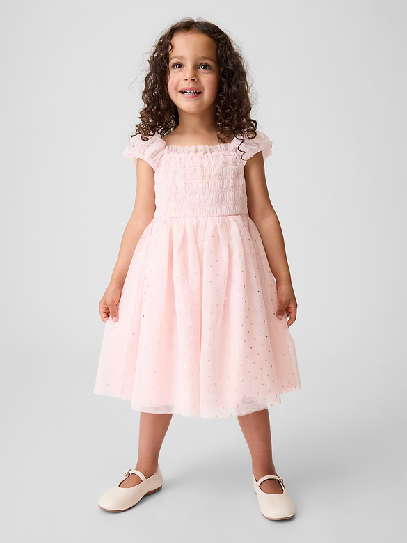 Baby & Toddler Smocked Tulle Dress