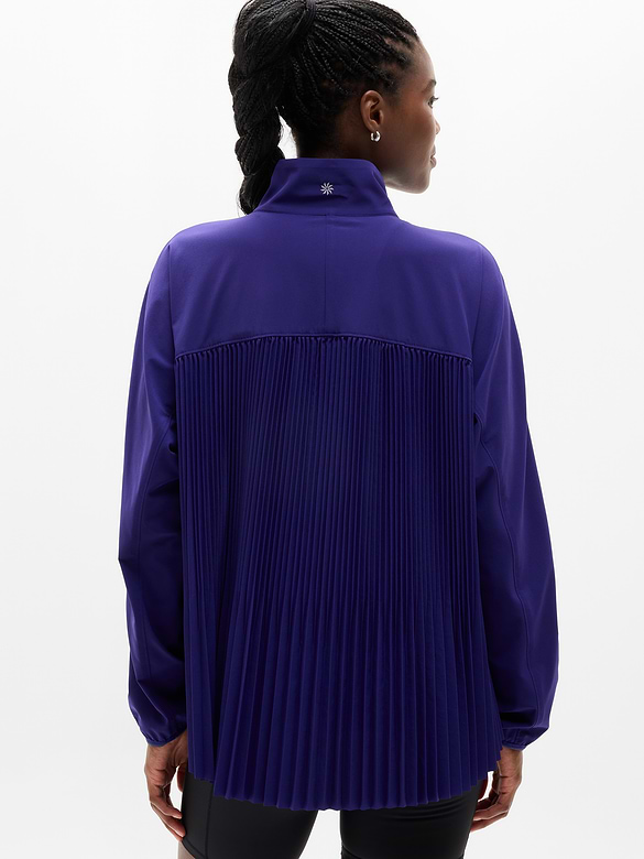 Featherweight Plissé Jacket