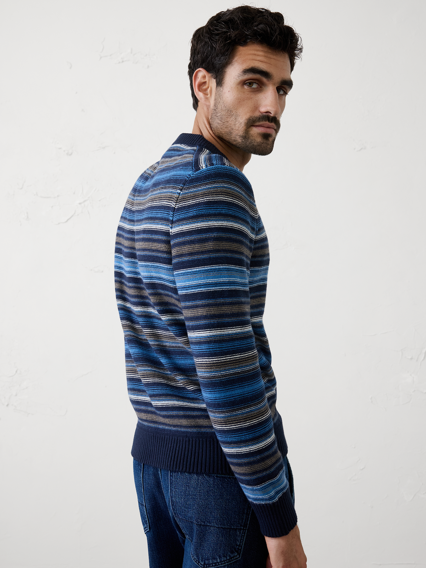 Image number 4 showing, Lofty Striped Sweater