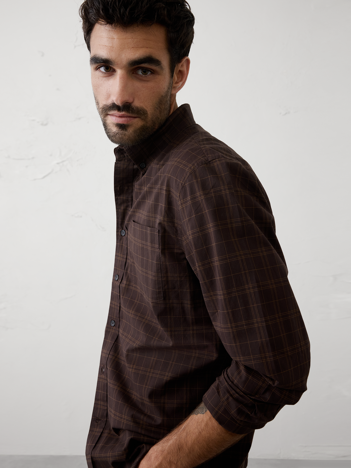 Image number 3 showing, Standard-Fit Softwash Cotton Shirt