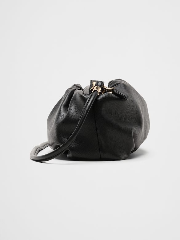 Vegan Leather Cloud Crossbody Bag