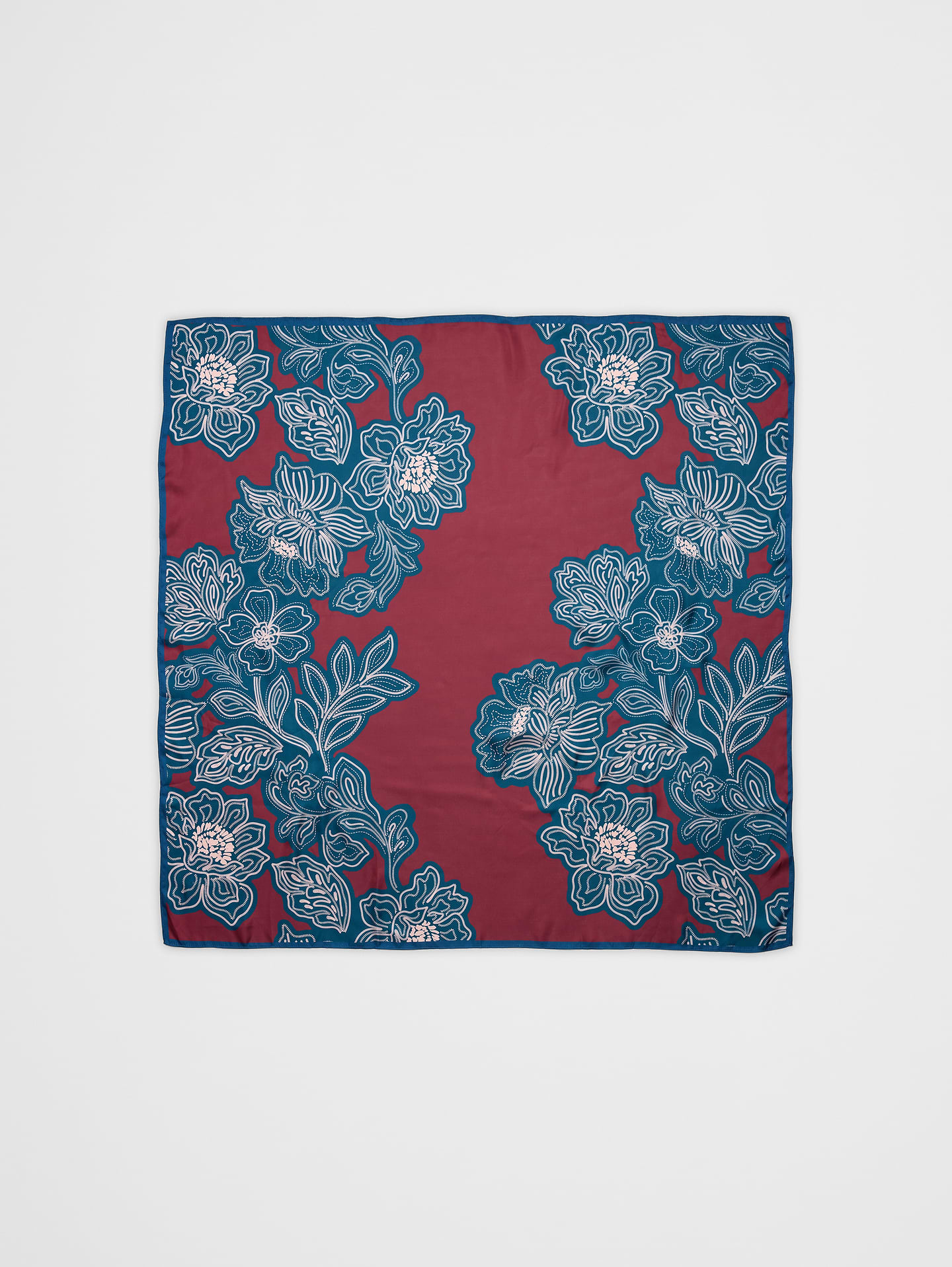 Image number 1 showing, Silky Square Scarf